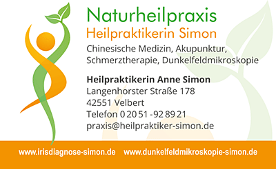 Email an praxis@heilpraktiker-simon.de